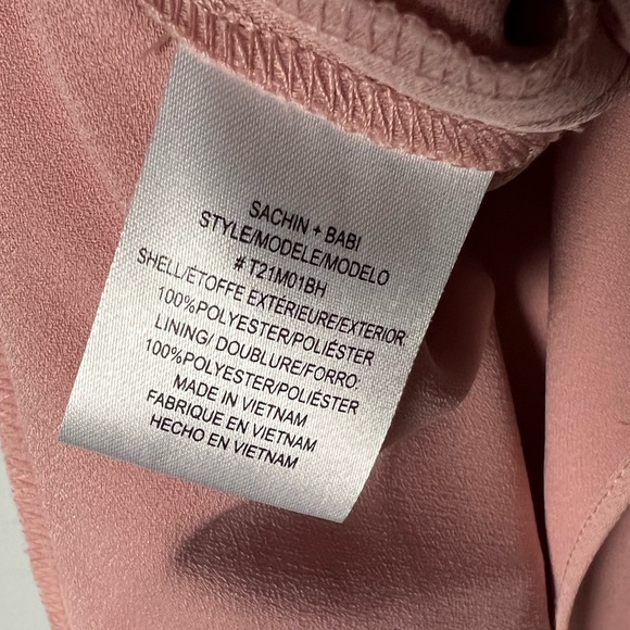 NWT Sachin & Babi Freya Charmeuse Maxi Dress 4 Dusty Rose - Picture 12 of 16